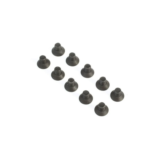 10 TLR5961 Team Losi Racing Flathead Screws M3 x 8mm 10 TLR5961 Team Losi Racing Flathead Screws M3 x 8mm